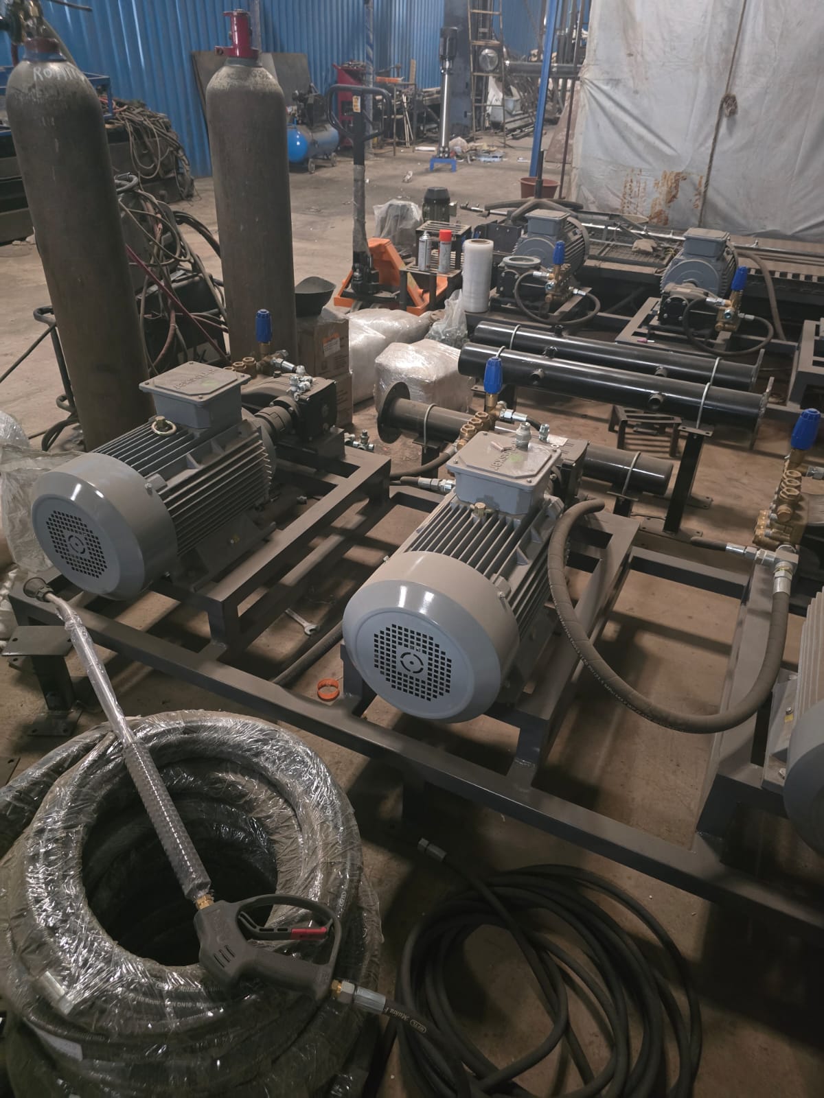 High Pressure Jet Coach Cleaning Plant